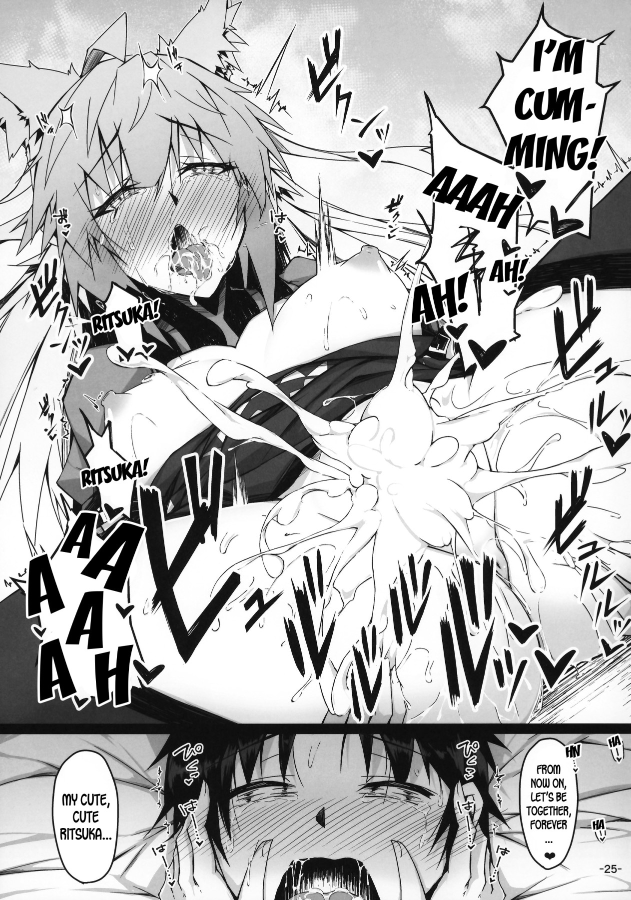 Hentai Manga Comic-This Hunter Onee-san's Degenerate Dog Sex Life-Read-24